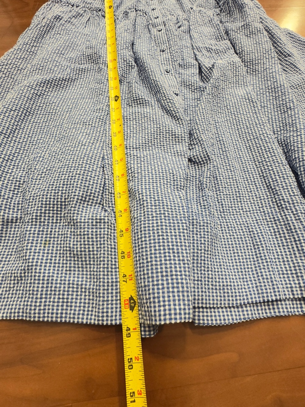 Tuckernuck Blue Smocked Maxi Dress - Picture 9 of 11